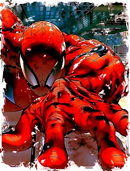 Cushion Cover Sublimation Print Spiderman — image 2