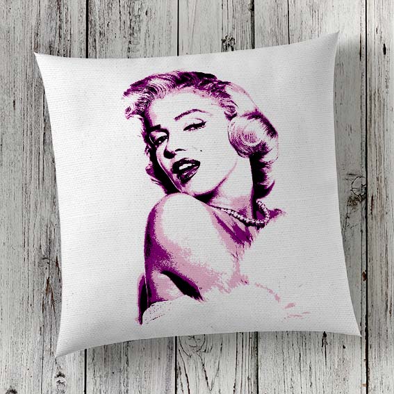 Cushion Cover Sublimation Print Marilyn Monroe