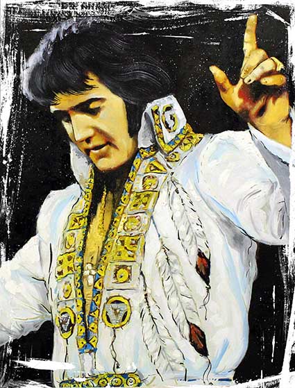Cushion Cover Sublimation Print Elvis — image 2