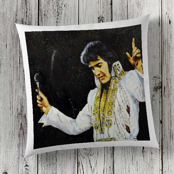 Cushion Cover Sublimation Print Elvis