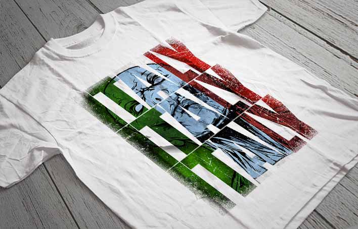 Regular Fit Printed T-Shirt Italy