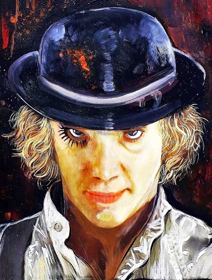 Cushion Cover Sublimation Print Clockwork Orange — image 2