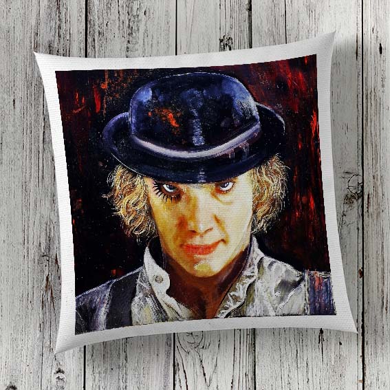 Cushion Cover Sublimation Print Clockwork Orange