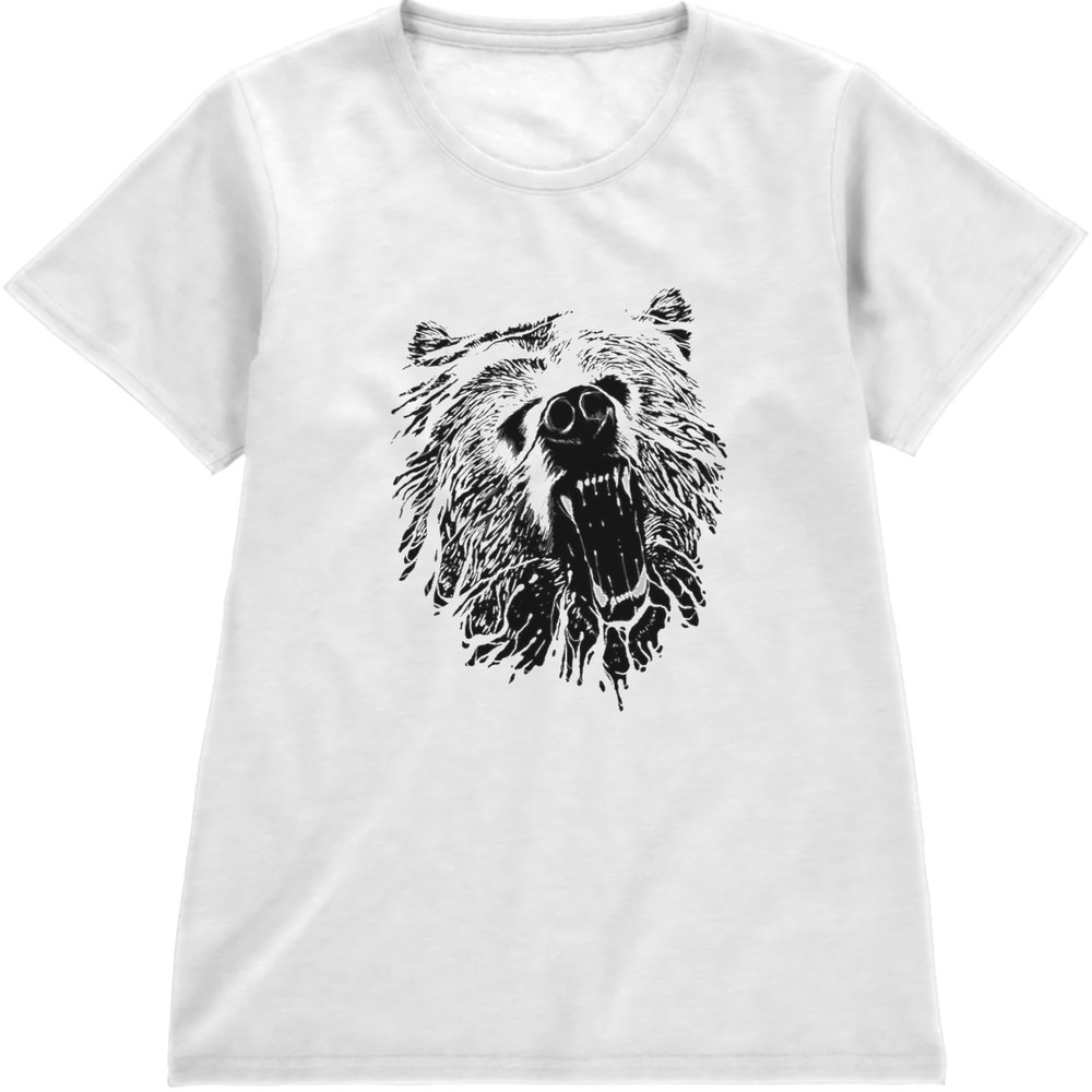 Regular Fit Printed T-Shirt Bear — image 4