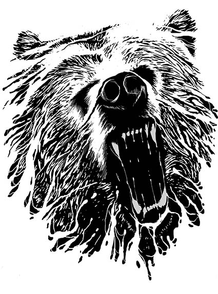 Regular Fit Printed T-Shirt Bear — image 6