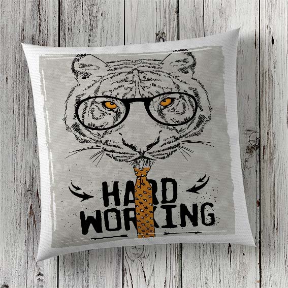 Cushion Cover Sublimation Print Tiger