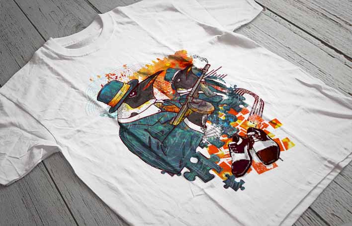 Regular Fit Printed T-Shirt Penguin