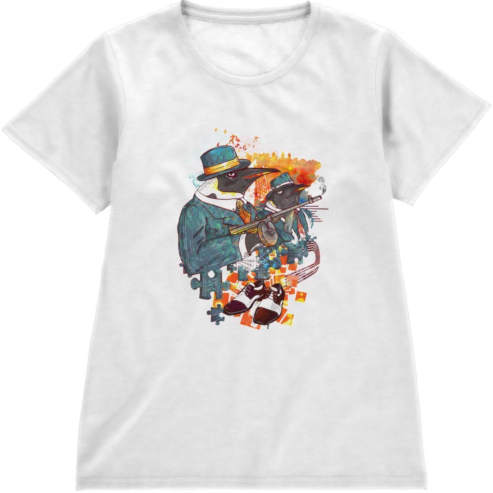 Regular Fit Printed T-Shirt Penguin — image 4