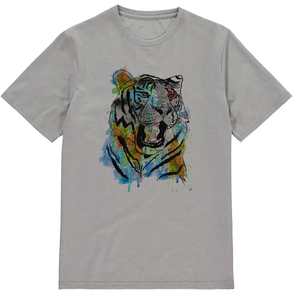 Regular Fit Printed T-Shirt Tiger — image 3