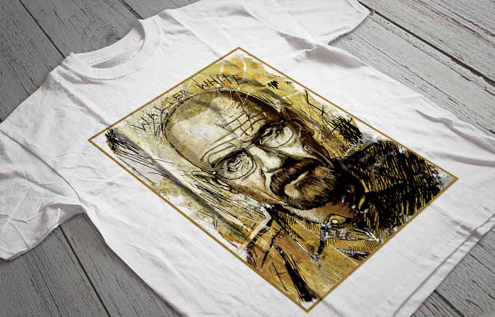 Regular Fit Printed T-Shirt Breaking Bad