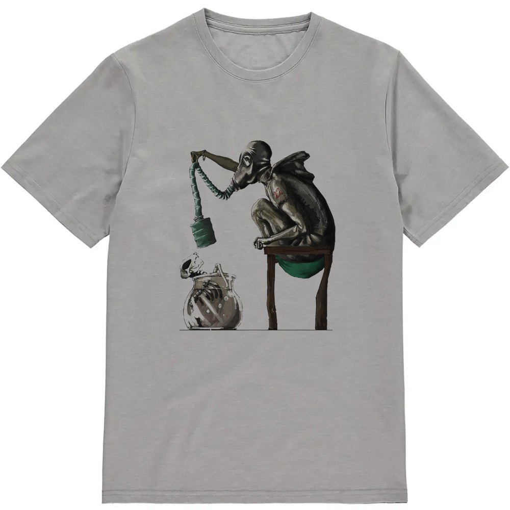 Regular Fit Printed T-Shirt Gas Mask — image 3