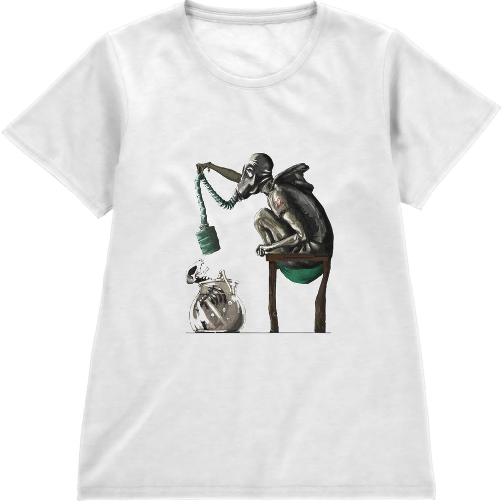 Regular Fit Printed T-Shirt Gas Mask — image 4