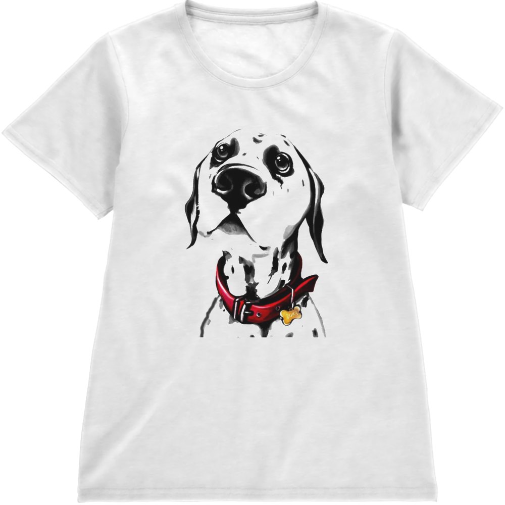Regular Fit Printed T-Shirt Dalmatian Dog — image 4
