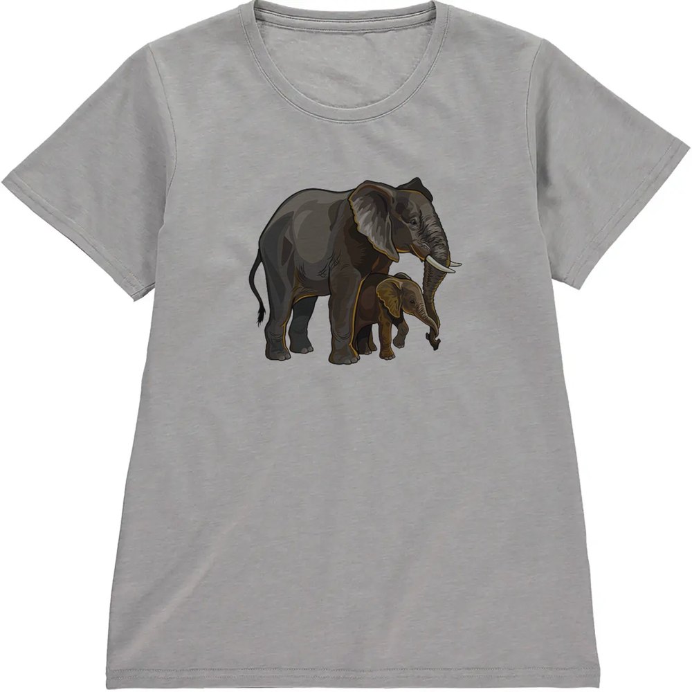 Regular Fit Printed T-Shirt Elephants — image 5