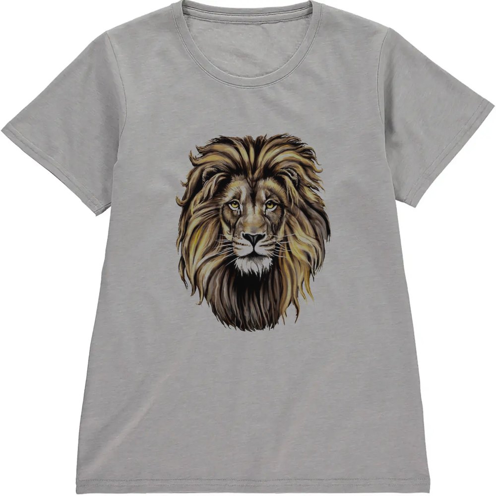 Regular Fit Printed T-Shirt Lion — image 5