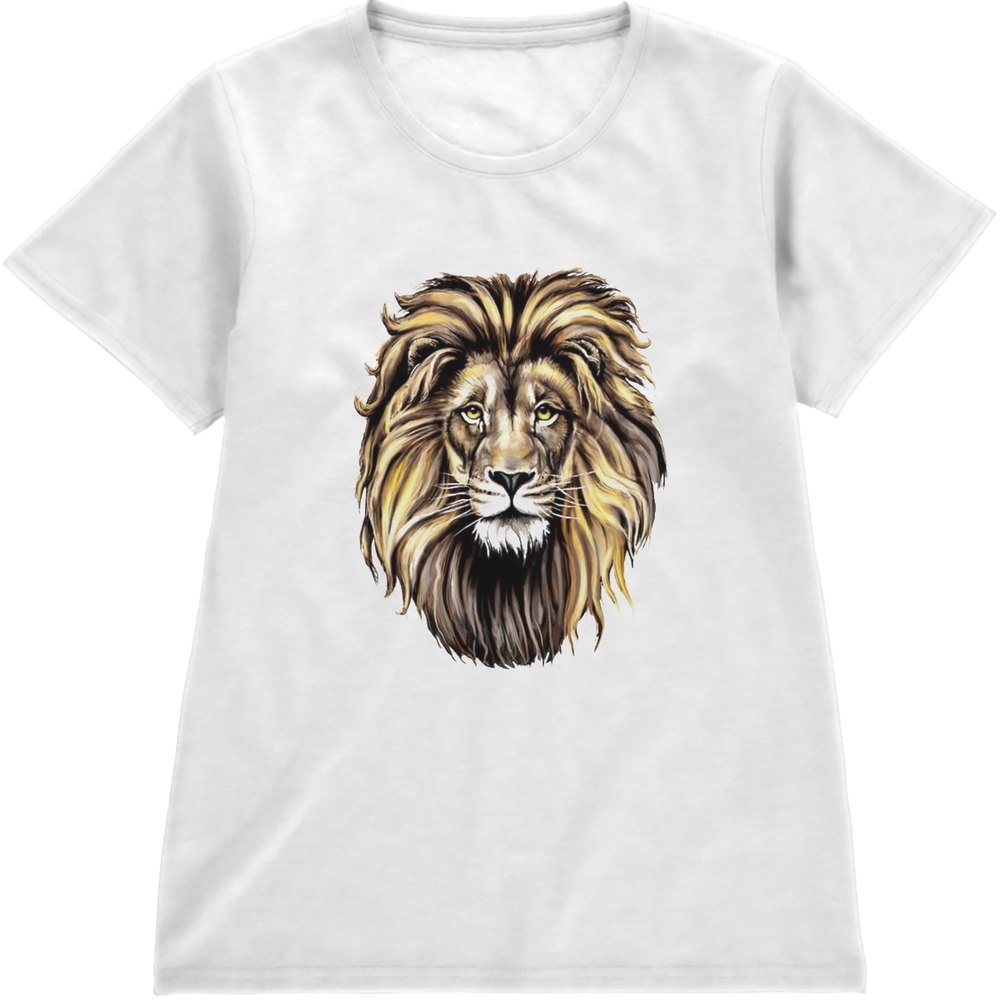 Regular Fit Printed T-Shirt Lion — image 4