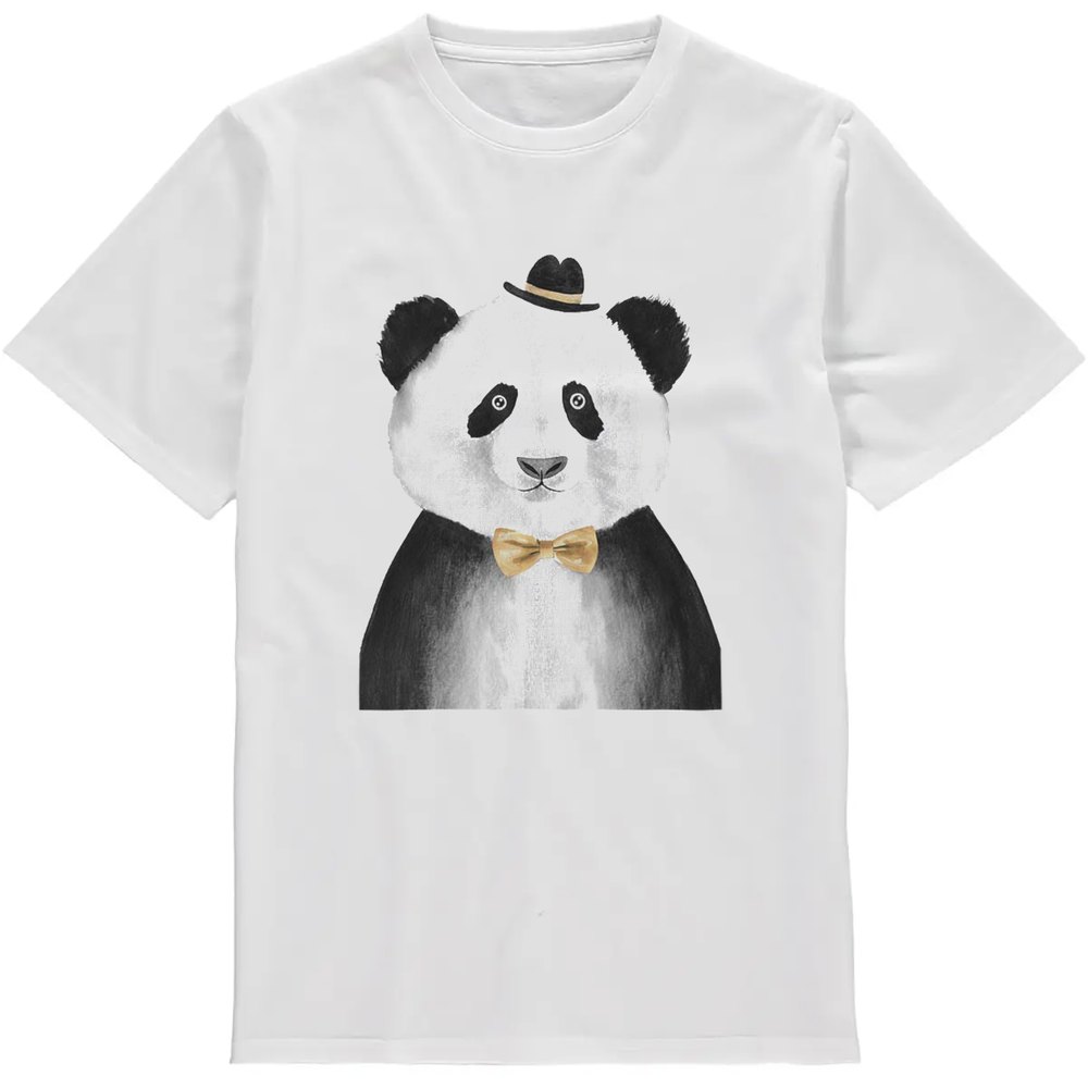 Regular Fit Printed T-Shirt Panda — image 2