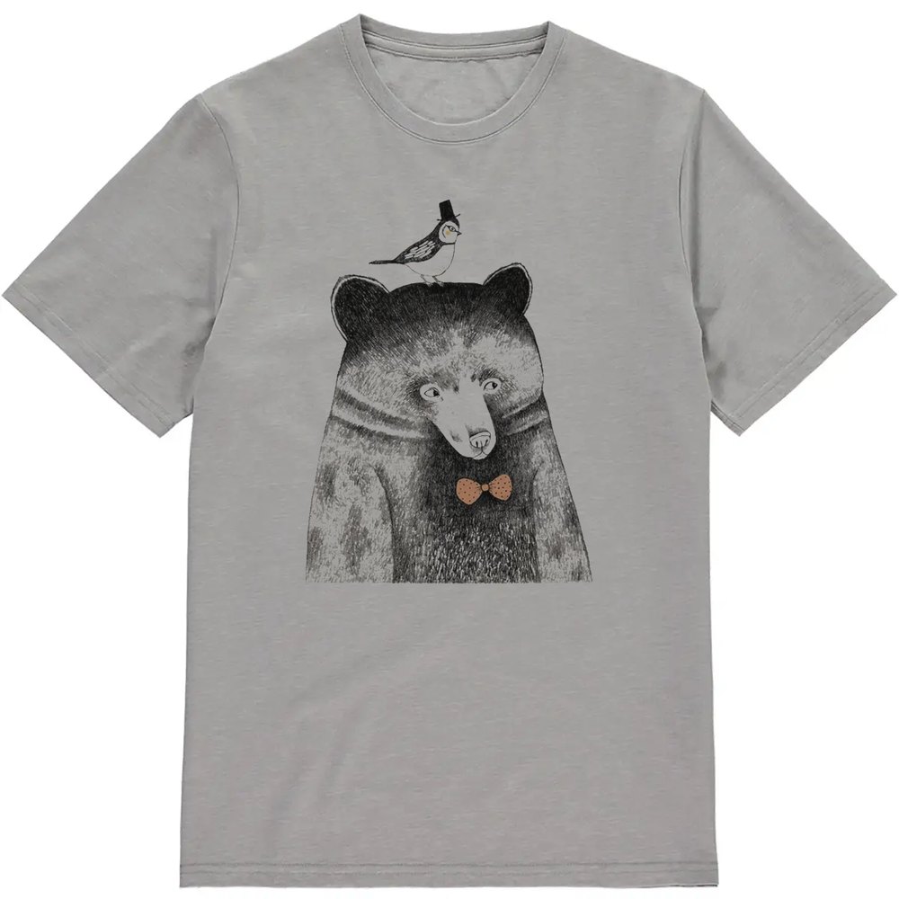 Regular Fit Printed T-Shirt Bear — image 3