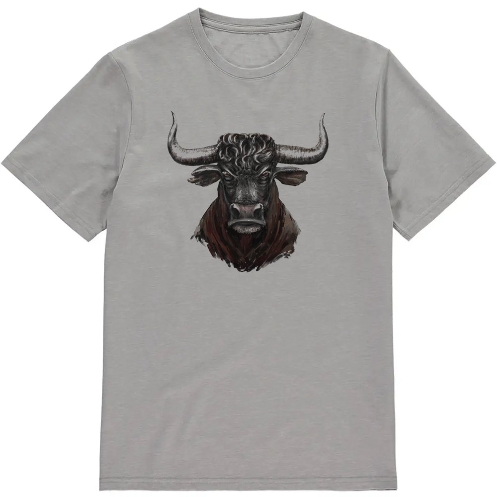 Regular Fit Printed T-Shirt Bull — image 3