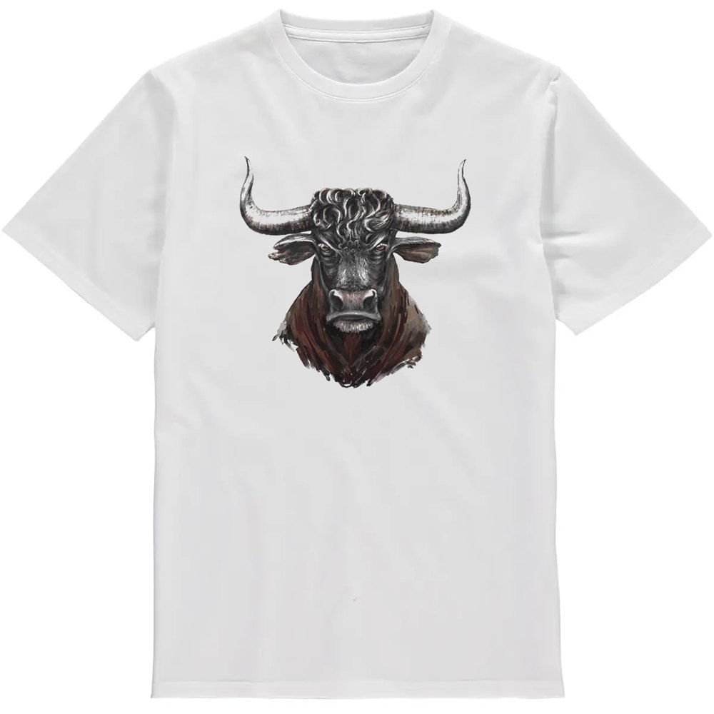 Regular Fit Printed T-Shirt Bull — image 2