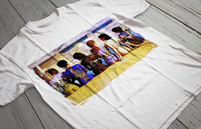 Regular Fit Printed T-Shirt Pink Floyd