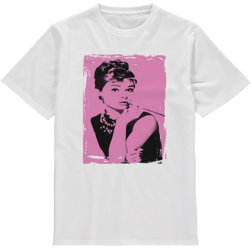 Regular Fit Printed T-Shirt Audrey Hepburn — image 2
