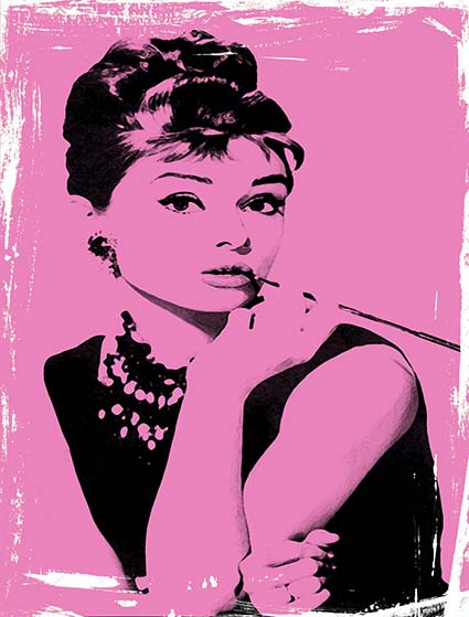 Regular Fit Printed T-Shirt Audrey Hepburn — image 6