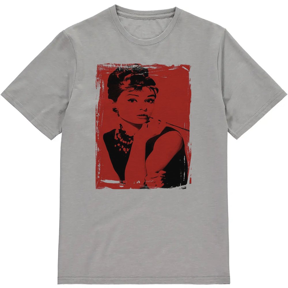 Regular Fit Printed T-Shirt Audrey Hepburn — image 3