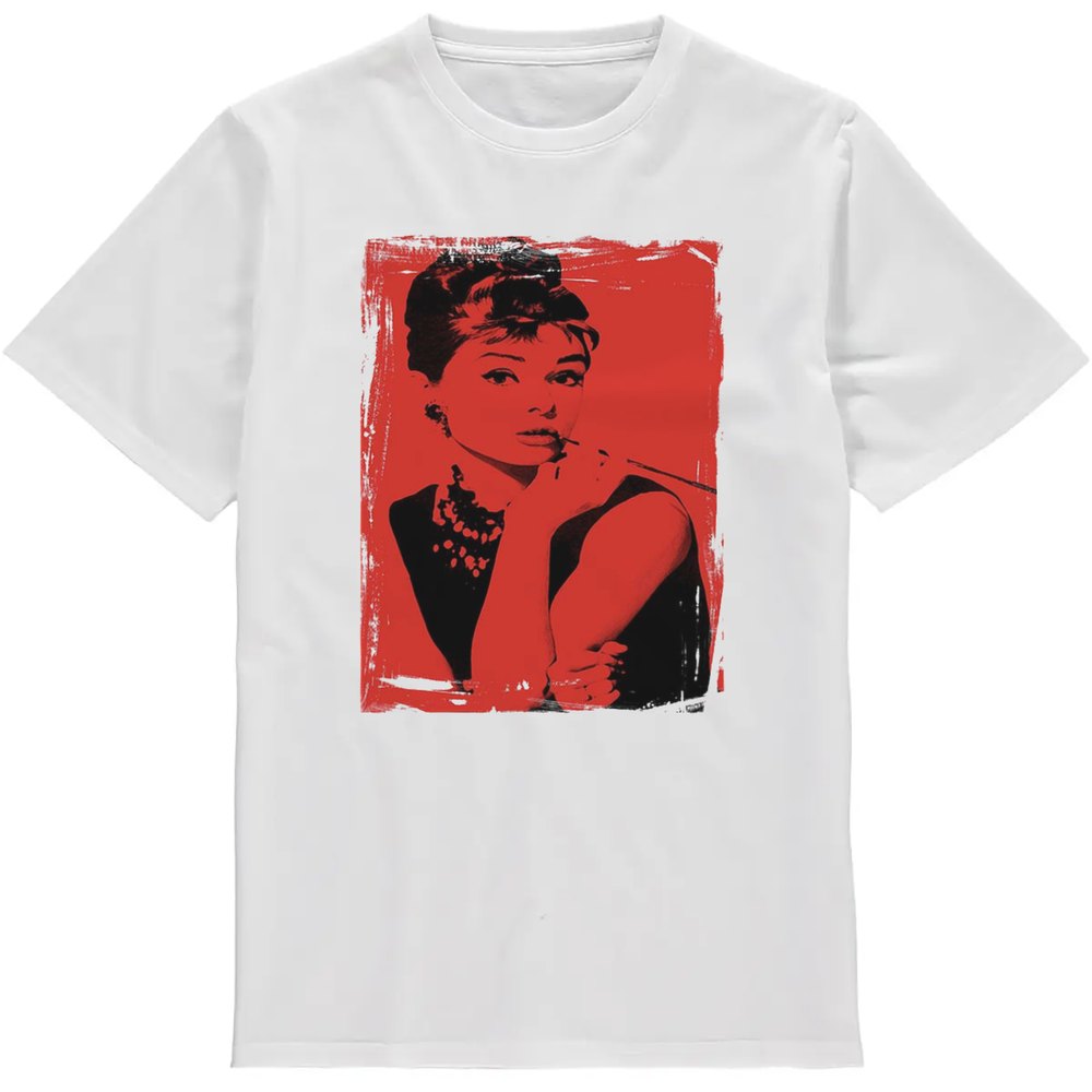 Regular Fit Printed T-Shirt Audrey Hepburn — image 2