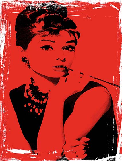 Regular Fit Printed T-Shirt Audrey Hepburn — image 6