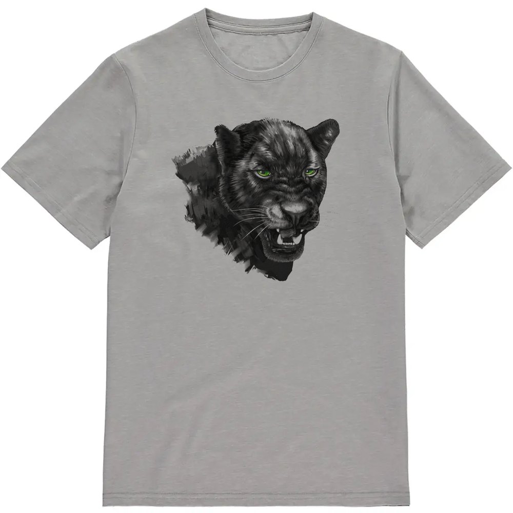 Regular Fit Printed T-Shirt Panther — image 3
