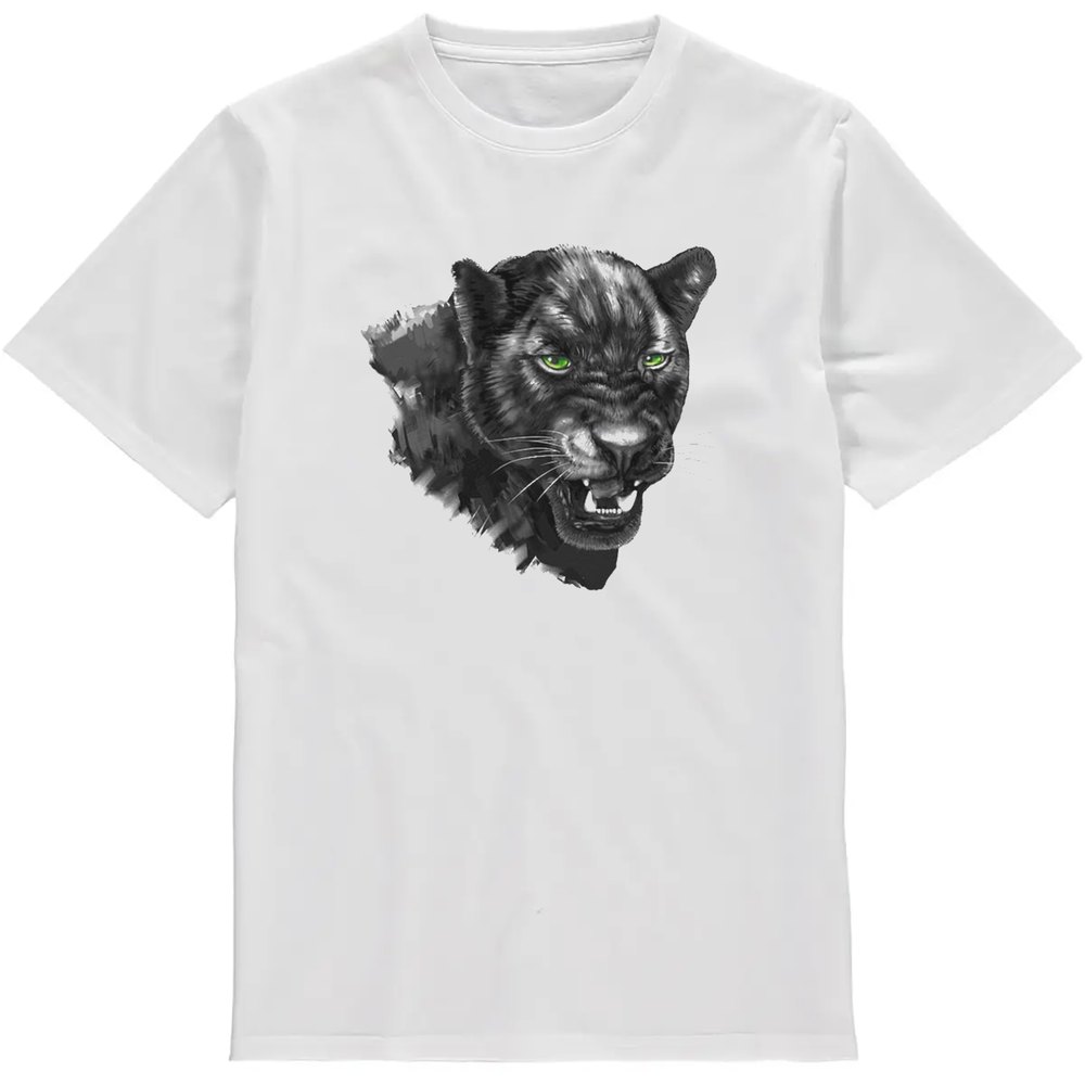 Regular Fit Printed T-Shirt Panther — image 2