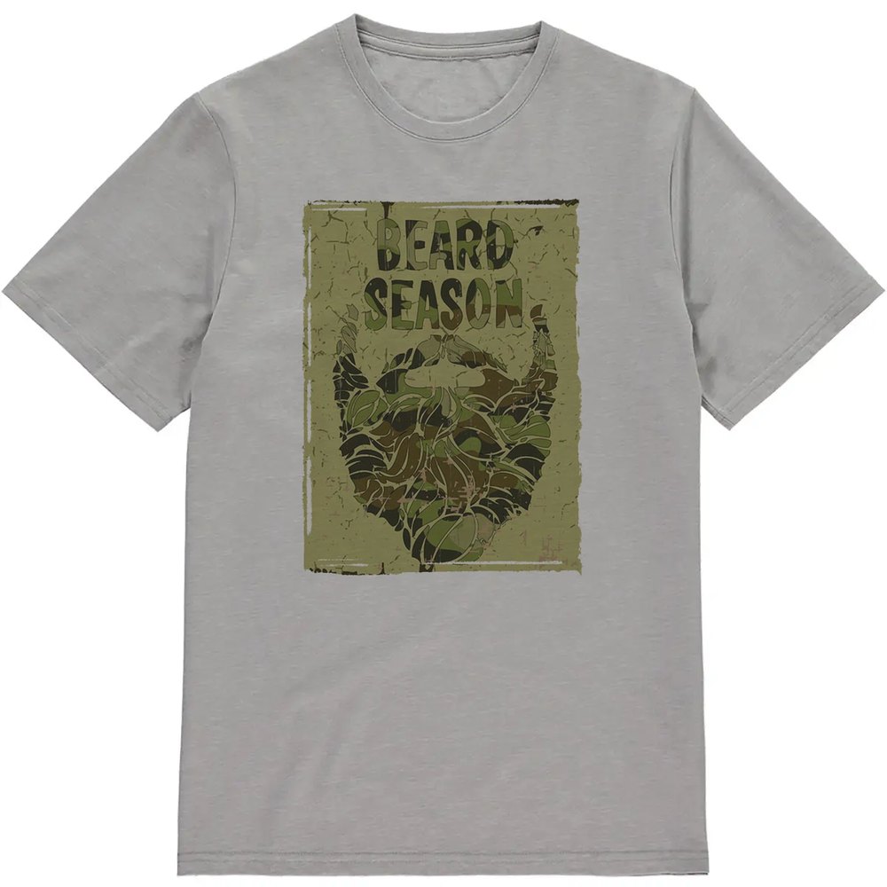 Regular Fit Printed T-Shirt Beard Season — image 3