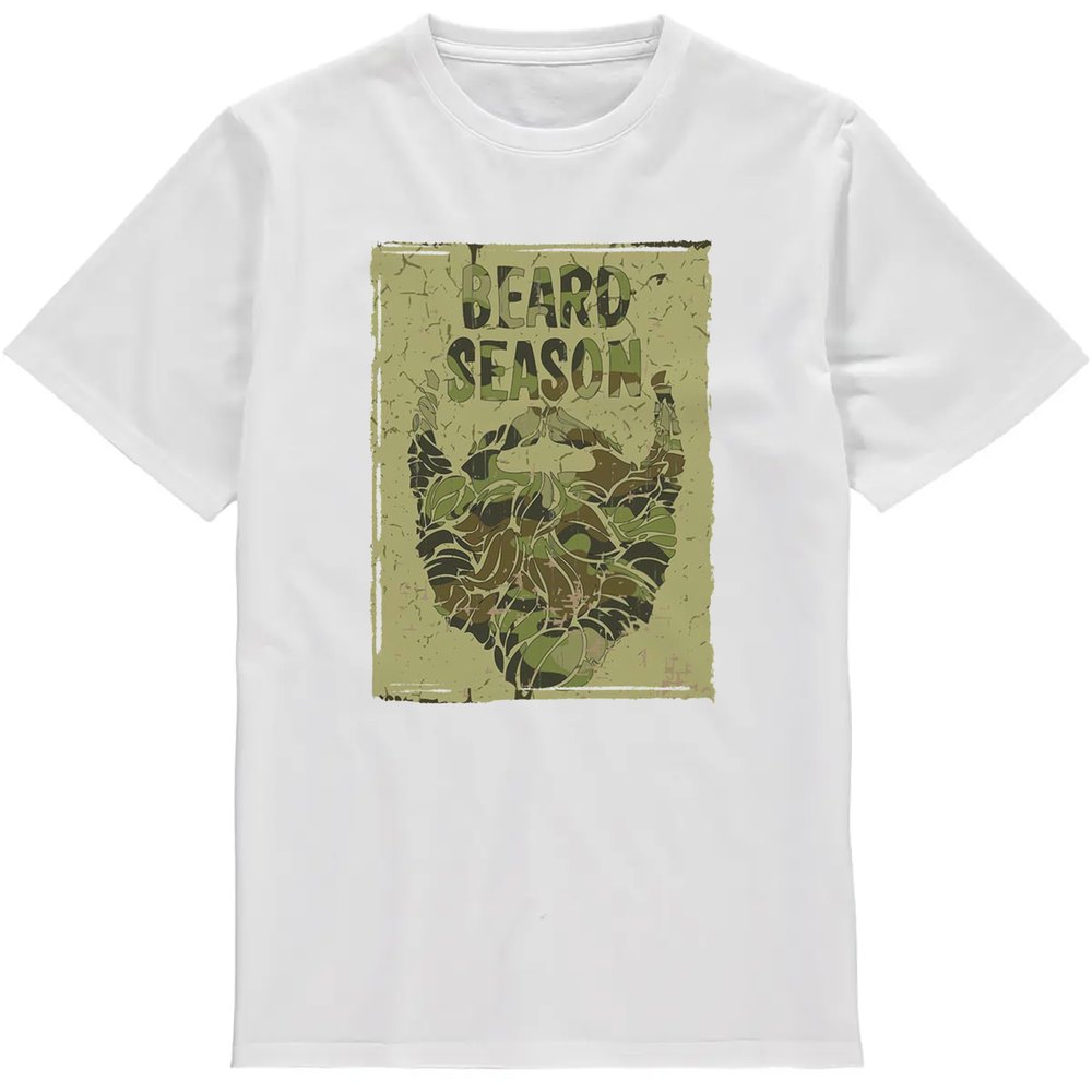 Regular Fit Printed T-Shirt Beard Season — image 2