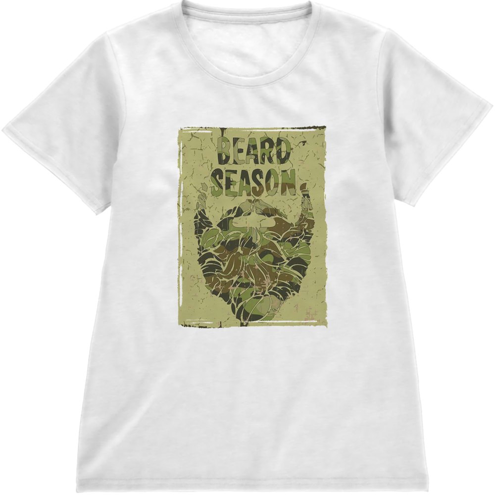 Regular Fit Printed T-Shirt Beard Season — image 4