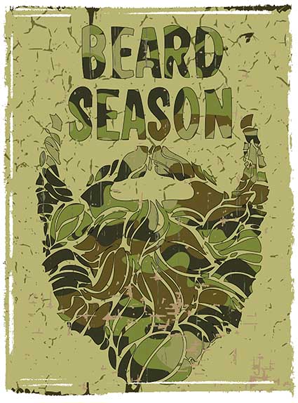 Regular Fit Printed T-Shirt Beard Season — image 6