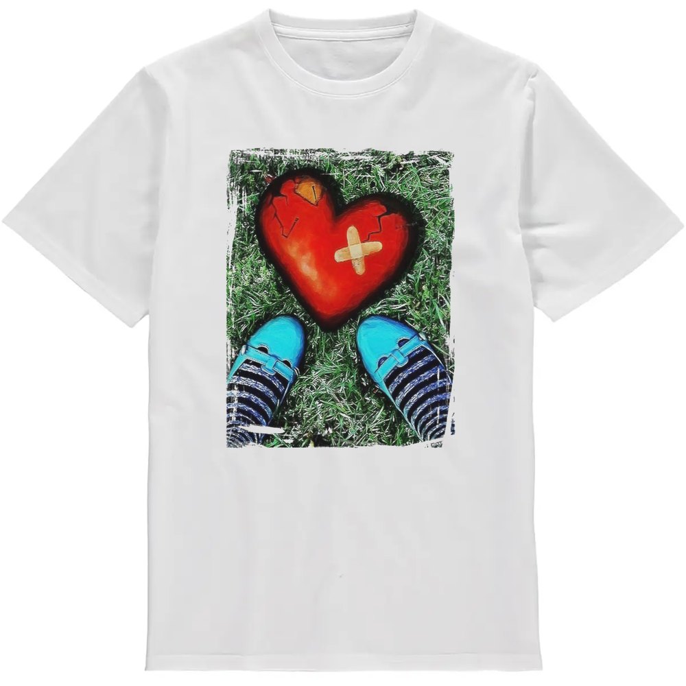 Regular Fit Printed T-Shirt Heart — image 2