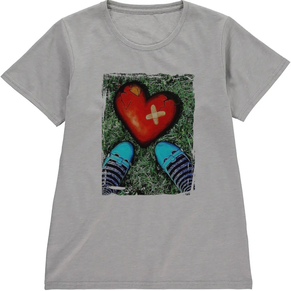 Regular Fit Printed T-Shirt Heart — image 5
