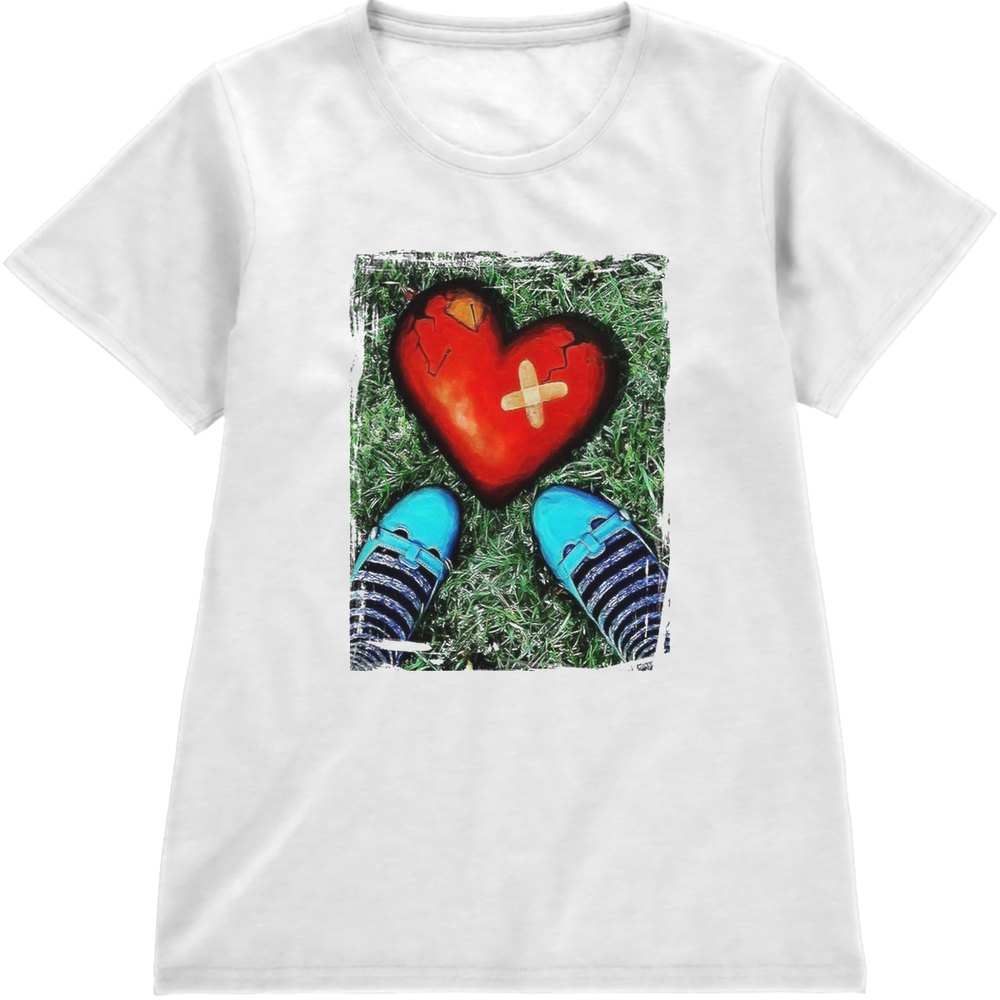 Regular Fit Printed T-Shirt Heart — image 4