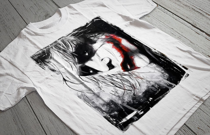 Regular Fit Printed T-Shirt Joker