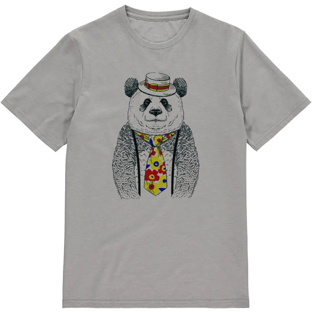 Regular Fit Printed T-Shirt Panda — image 3