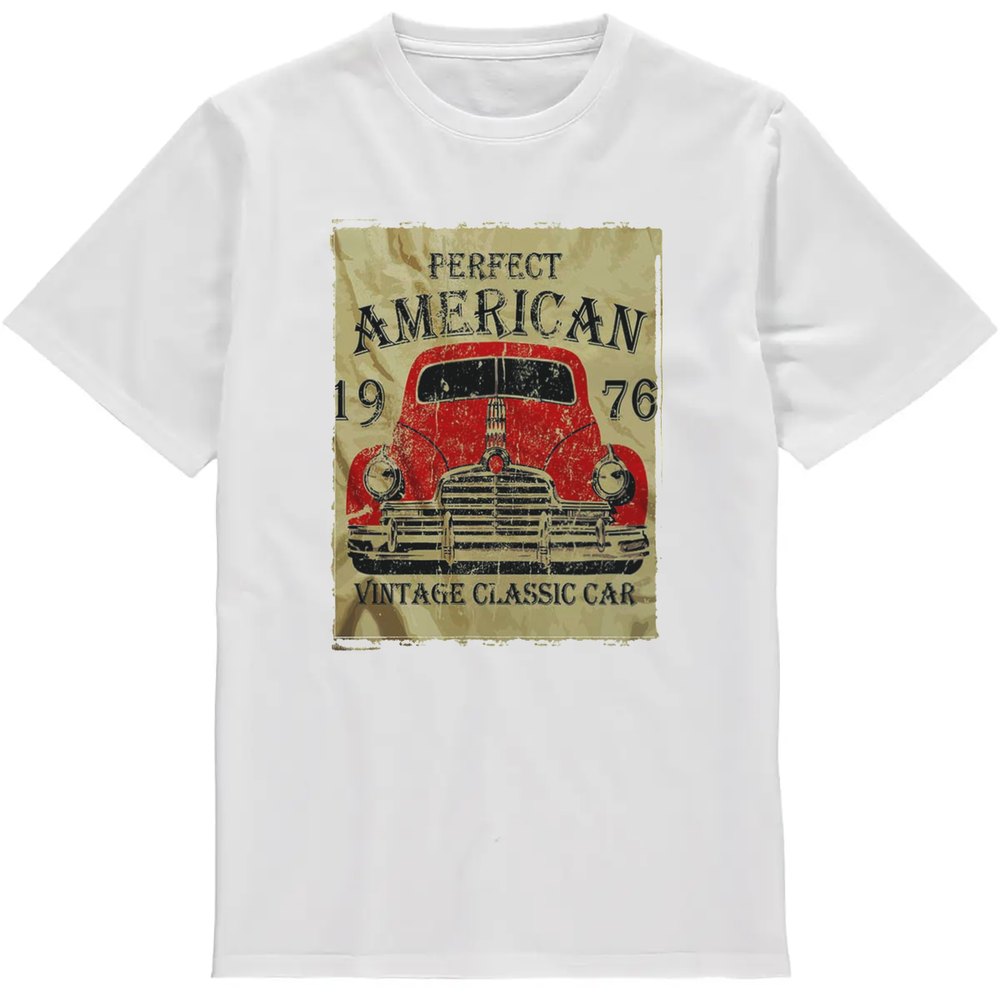 Regular Fit Printed T-Shirt Car — image 2