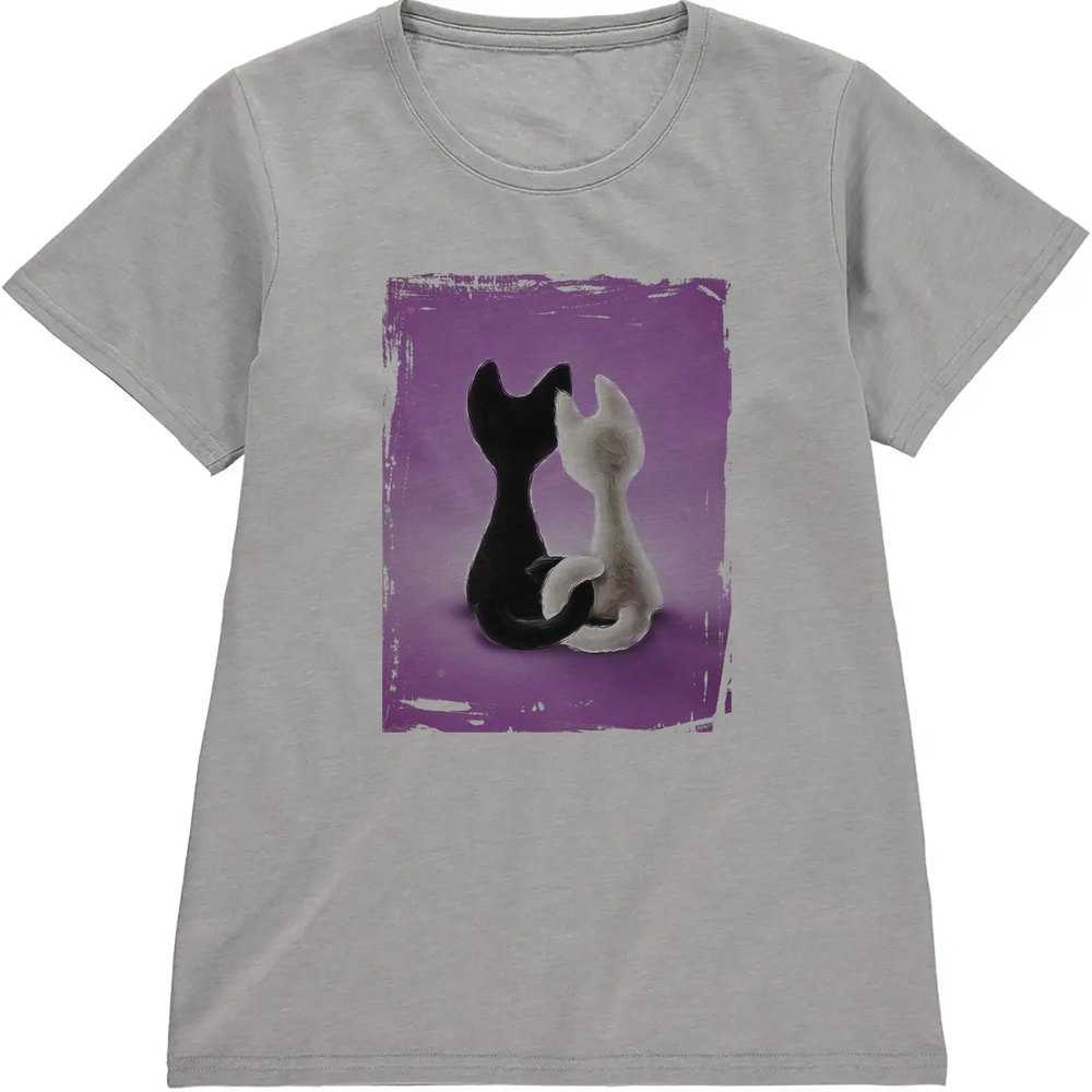 Regular Fit Printed T-Shirt Cats — image 5