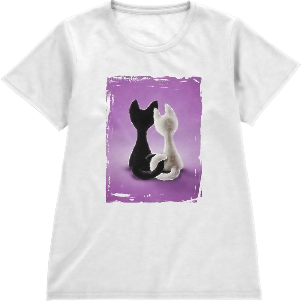 Regular Fit Printed T-Shirt Cats — image 4