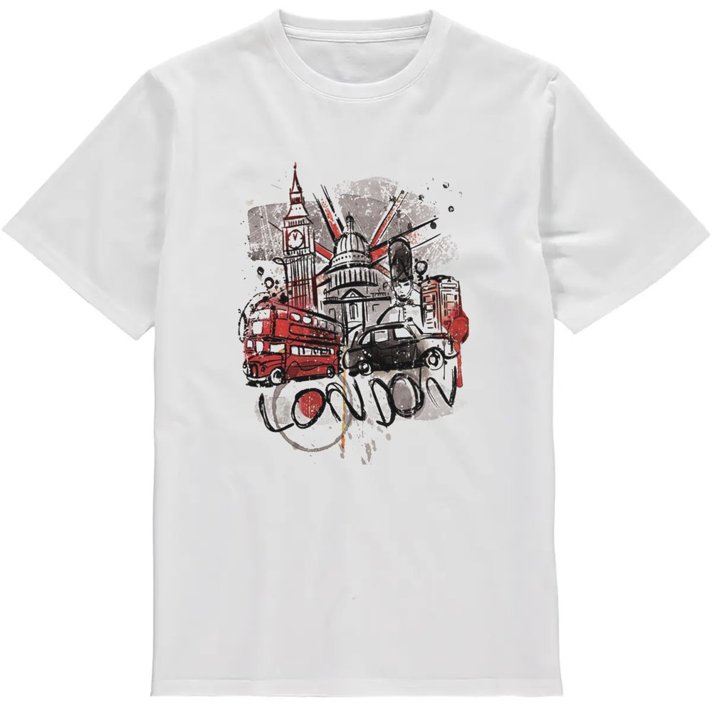 Regular Fit Printed T-Shirt London — image 2