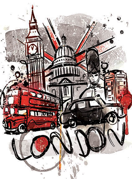 Regular Fit Printed T-Shirt London — image 6