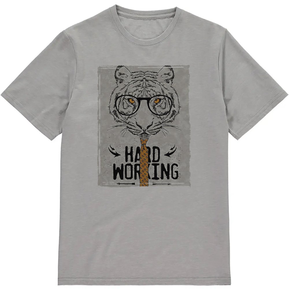 Regular Fit Printed T-Shirt Tiger — image 3
