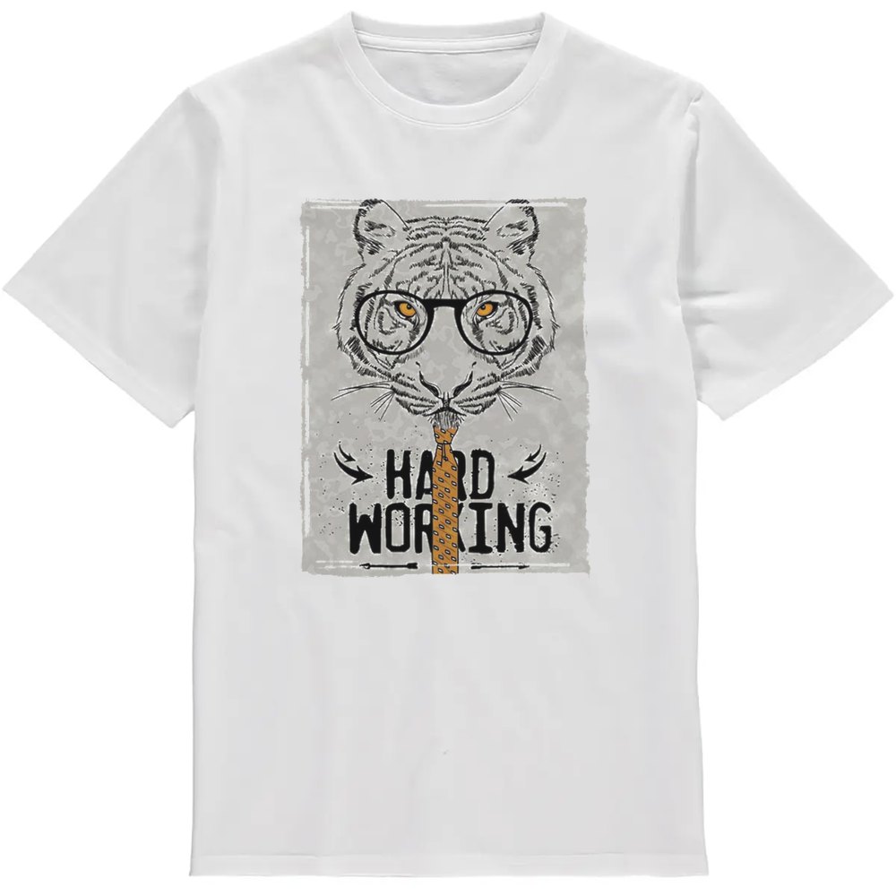 Regular Fit Printed T-Shirt Tiger — image 2