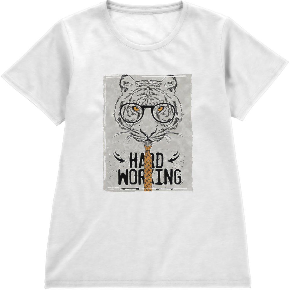 Regular Fit Printed T-Shirt Tiger — image 4