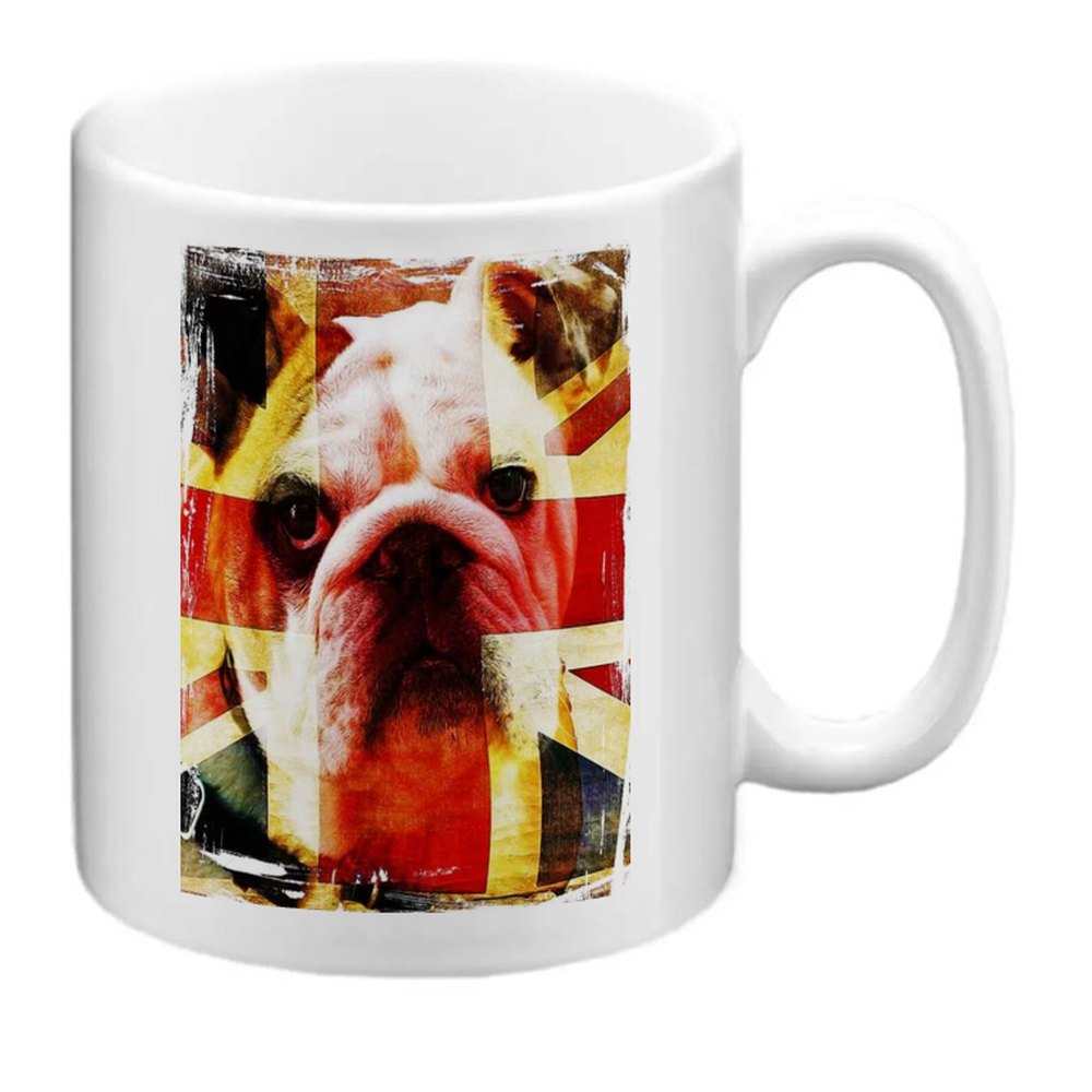 Sublimation Print Bulldog Mug